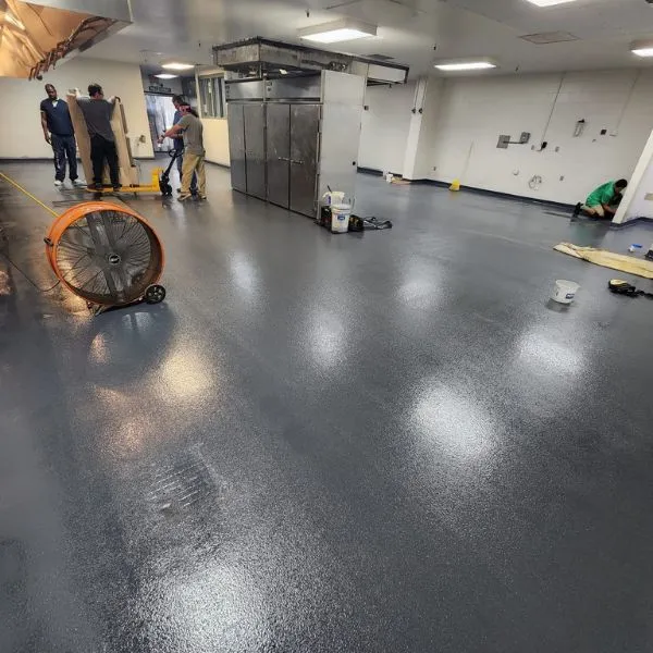 Commercial floor coating Collier County