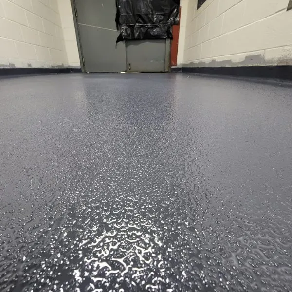 Epoxy flake finish garage floor Collier County