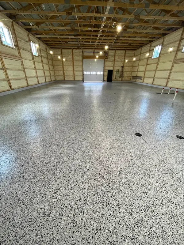 Commercial flake floor coating Collier County